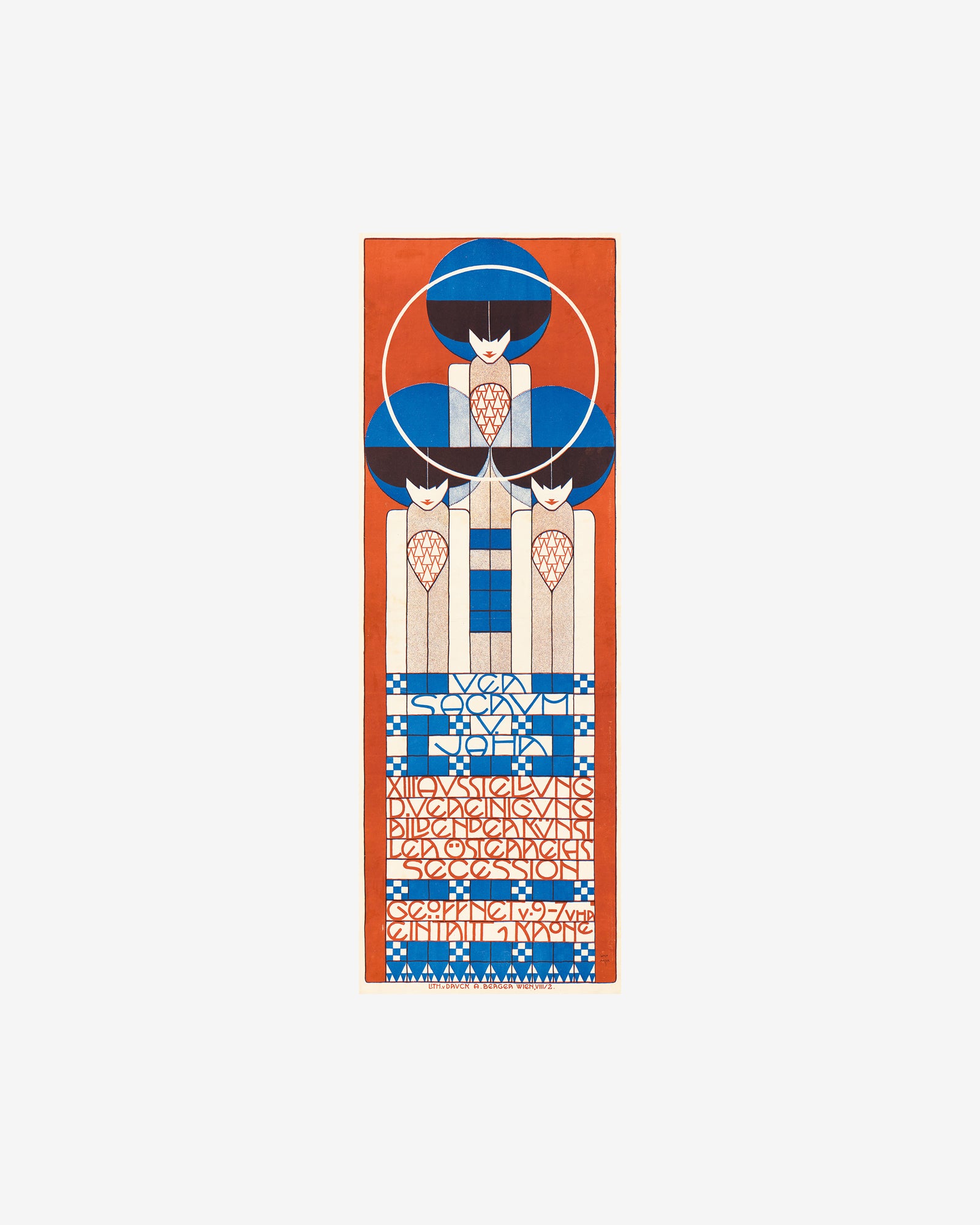 Poster for the XIII Secession Exhibition, 1902 -juliste (M